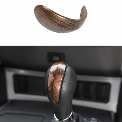 Leather Gear Shift Knob Cover For Nissan Patrol Y62 2016 2017 2018 - Light Leather Gear Shift Knob Cover For Nissan Patrol Y62 2016 2017 2018 - Light