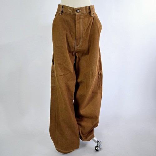 Vintage 00s Y2K Enyce Denim Baggy Jeans Orange Hiphop Rap Urbanwear 38 - Bild 1 von 15