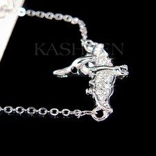  Pterodactyl Dinosaur made with Swarovski Crystal Unisex Girls Necklace Jewelry