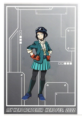 My Hero Academia Hero Fest 2022 Postkarte Kyoka Jiro Kopfhörer Buchse 01 - Bild 1 von 4