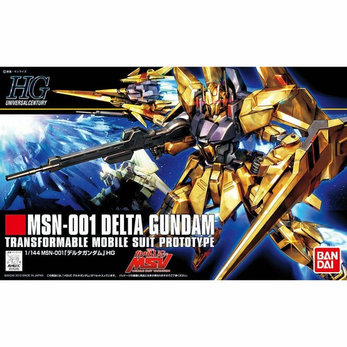 HG Gundam UC MSV 1/144 MSN-001 Delta Gundam Transformable Mobile Suit HGUC - Picture 1 of 5
