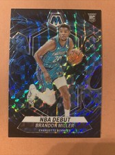 Brandon Miller Rookie Card Genesis Case Hit SSP 2023 Mosaic RC NBA Debut #252
