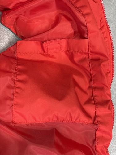 U.S. Polo Assn Men’s Puffer Vest Full Zip Jacket Navy Blue Red Large - Picture 14 of 15