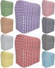 Checked Gingham Cover Compatible with Farberware 4.7qt Stand Mixer