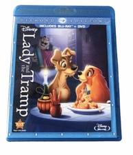 Lady and the Tramp (Blu-ray/DVD, 2012, 2 Disc, Diamond Edition)