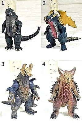 Vintage6 Kaiju Monster レア物 RARE VINTAGE ULTRAMAN KAIJU MONSTER ALIEN GASHAPON FIGURE NO