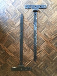 Details About Large 3 Foot Antique Hinges Barn Door Hinges Hardware Iron Gate Hinges