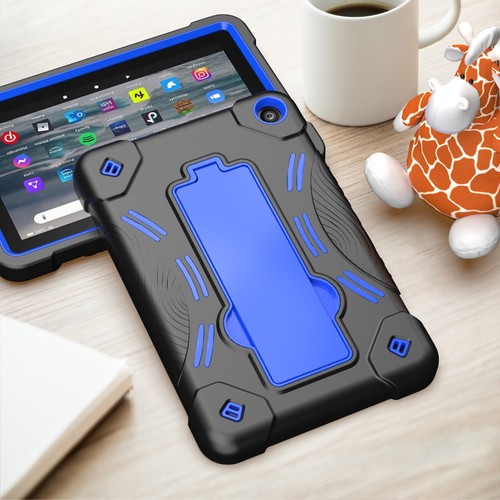 Amazon Fire 7 Case 2022 Lanzamiento 12ta Generación A prueba de golpes Cuerpo completo Resistente Soporte Cubierta - Imagen 6 de 12