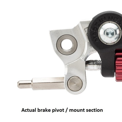 Juego de palancas de freno + embrague ajustables negras cortas ASV F4 para SWM RS500 R 2016 - Imagen 3 de 10