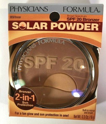 bronzer with spf