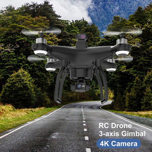 -Drohne mit Kamera 4K 3-Achsen-Gimbal 5G Quadrocopter 1000 m E1T7 - Bild 10 von 11