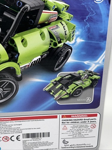 NEU VERSIEGELT Gamzoo Mechanical Master MINT ferngesteuerte Fahrzeuge 2 in 1 RC 2.4G - Bild 8 von 11