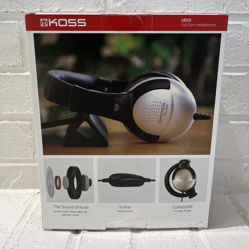 PE UR29 Full-Size Collapsible Over-Ear Headphones Coreded NEW - Picture 3 of 4