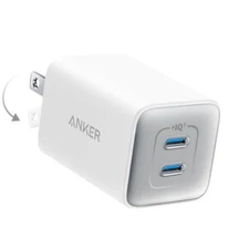 Anker 47W USB C Charger Nano 3 Dual USB-C GaN Charging for iPhone 15/Galaxy/iPad
