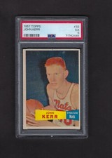 1957 Topps Basketball Syracuse Nats John Kerr # 32 PSA 5 EX