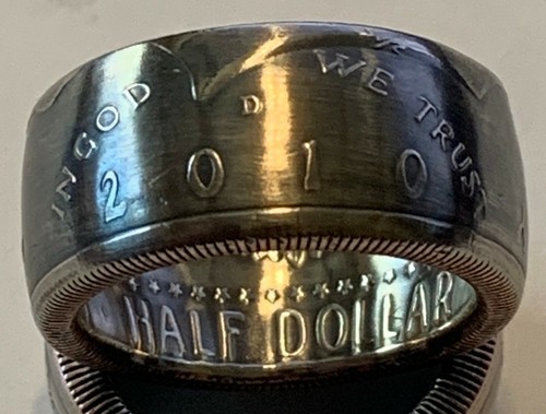 1971-2023 Kennedy Half $ Coin Ring, Size 8-17, Pick the year. Handmade. Free S&H - Picture 40 of 181