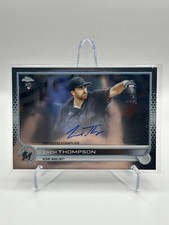 2022 Topps Chrome - Rookie Autographs #RA-ZT Zach Thompson