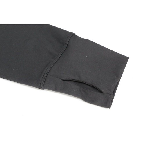 Ideology Off Duty Casual Sweatshirt Hoodie Womens Relaxed Solid Black Size Large - Picture 4 of 12