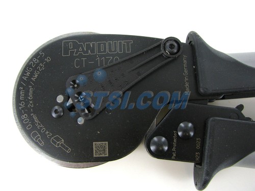 Panduit CT-1170 Kontur Crimp Hülse Crimpwerkzeug, quadratisches Profil 5-28awg ~ STSI - Bild 4 von 6