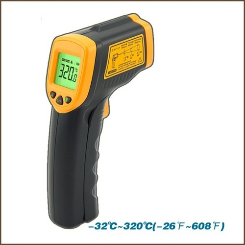 IR320AR INFRARED TEMPERATURE THERMOMETER -32 TO 320 DEG C with +-2 degree accrcy - Bild 1 von 3