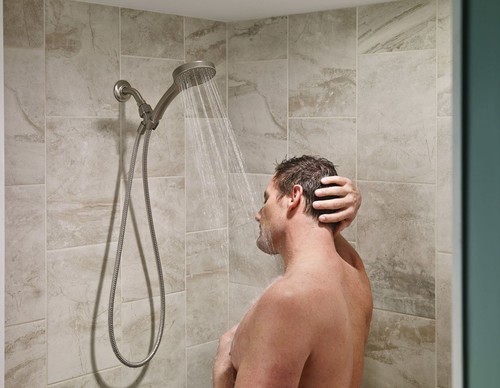 Moen 26056SRN Iso Handheld Shower, Spot Resist Brushed Nickel - Picture 2 of 6