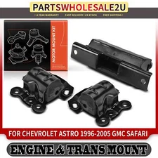 3x Engine Motor & Transmission Mount for Chevrolet Astro 1996-2005 V6 4.3L AWD 