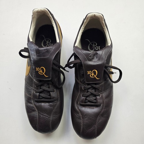 vintage 2007 Nike Ronaldinho R10 Tiempo Legend Soccer shoes Cleats Size 9 - Picture 3 of 10
