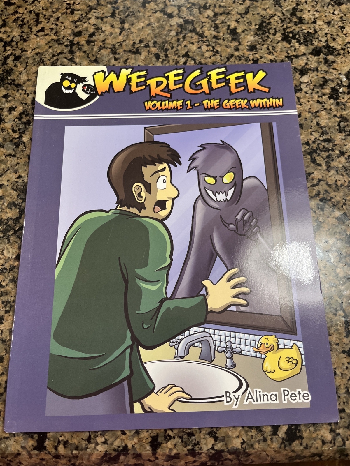 WEREGEEK graphic novel Volume 1 Alina Pete web comic book