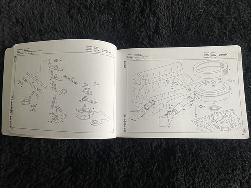 Mercedes Benz MB W124 300E 300D 2.6 4 Matic 1990 USA Parts Catalog List OEM - Picture 4 of 24