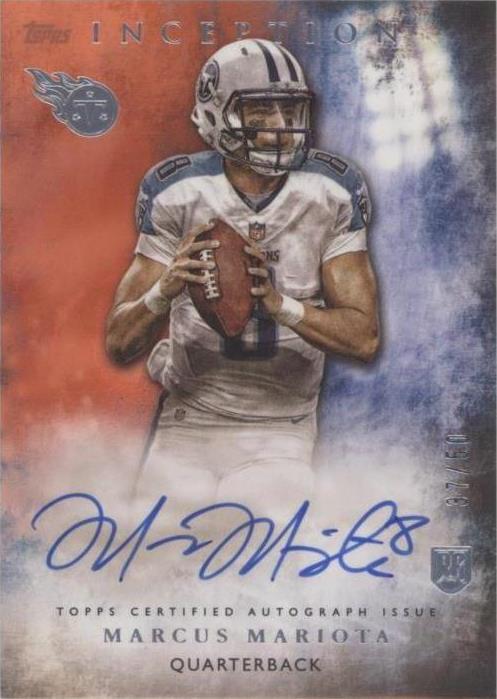 2015 Topps Inception Marcus Mariota #RA-2 - 1 of 2