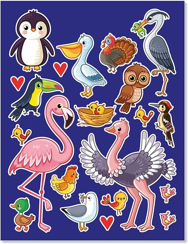 Pocket Sticker Book for Children Kids Toddler Teens Crafts Scrapbook 5 Pages - Picture 285 of 318