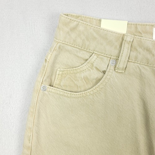 Rollas Heidi Jeans Womens 25 Stone Lyocell Blend High Rise Loose Straight NWT - Picture 14 of 21