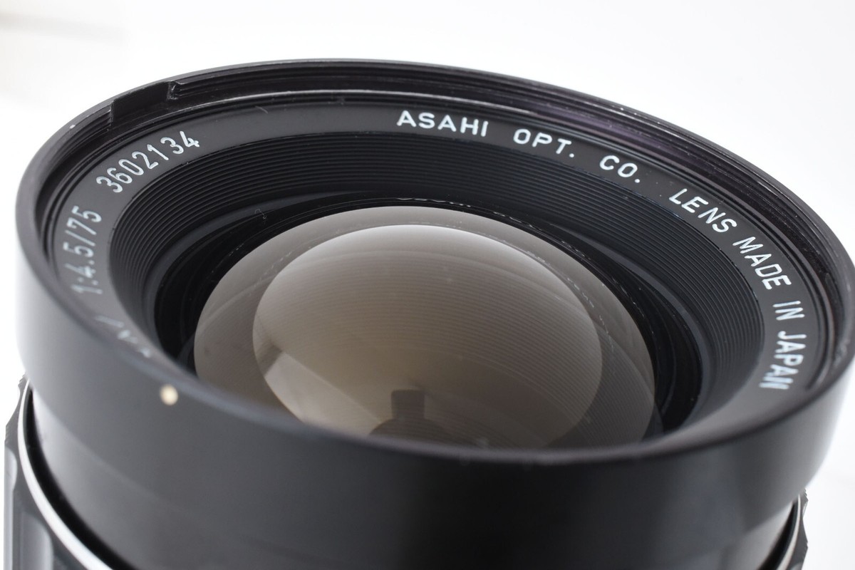 EXC5】Asahi Pentax Super Takumar 6x7 75mm f/4.5 MF Lens From JAPAN