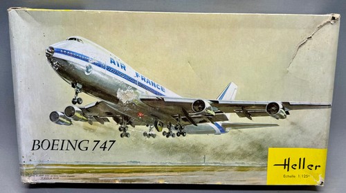 Maquette Model Kit avion BOEING 747 1/125 Heller New