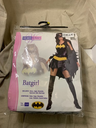 New Vintage Batgirl costume small adult 6 piece - Picture 2 of 3