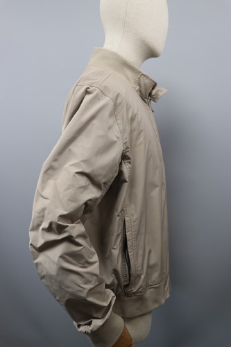 HACKETT Memory Blouson Beige Giacca Bomber Zip Completa Uomo Tg L - Foto 7 di 21