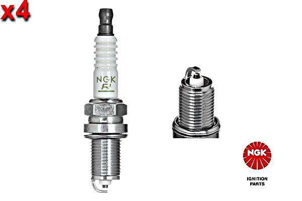 NGK 4x Spark Plug For DAIHATSU Copen NISSAN Almera I TOYOTA 89-12 90048-51123