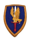 Vietnam War Era 1st Aviation Brigade Helicopter Chopper Merrow Edge Color Patch