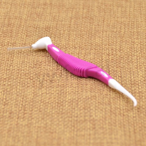 8 piezas Cepillo Interdental Plástico Cuidado Oral Dental Elige Dientes Saludable 0,8 mm Nuevo - Imagen 5 de 6