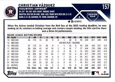 2023 Topps Series 1 Baseball - You Pick & Complete Your Set #1-165 FREE Shipping - Bild 278 von 294
