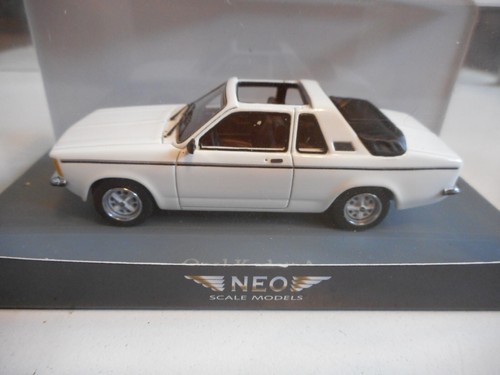 Neo Scale Modell Opel Kadett Aero in weiß auf 1:43 in Box - Bild 2 von 2
