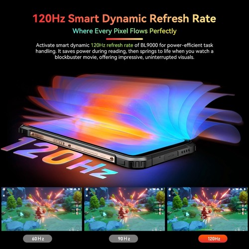 6.78" Blackview BL9000 5G Rugged Phone 24GB+512GB IP68 Android 13 50MP Camera - Picture 14 of 45