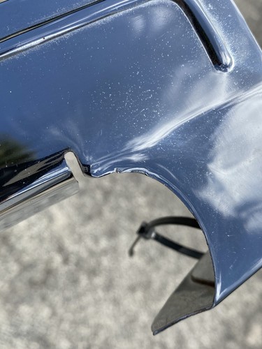 Custom Chopper Lower Belt Guard ๐ฅ Harley Touring & FXR Models 85-98 FLT FXR - Picture 7 of 9