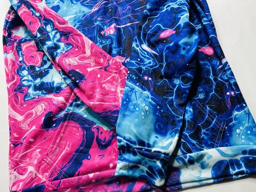 EPIC Hoodie Tie Dye Pink Blue Purple Paint Splatter Sz Medium NWT - Picture 7 of 12