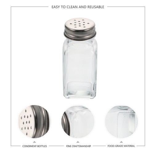 10Pcs Seasoning Container Seasoning Spice Tins Condiment Jars