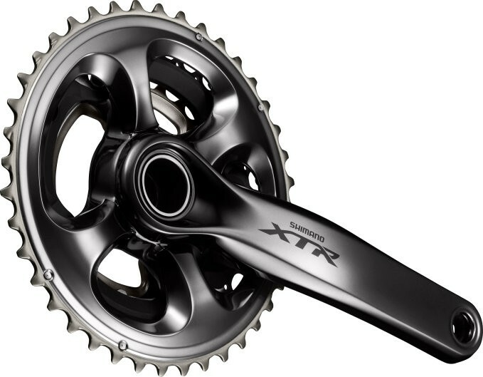 Shimano XTR Crankset FC-M9020 3-40-30-22t 170 mm 4 brazos aluminio negro Shimano XTR Crankset FC-M9020 3-40-30-22t 170 mm 4 brazos aluminio negro