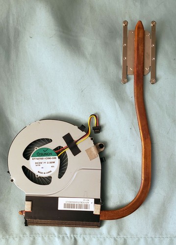 TOSHIBA Satellite L55-B5396 L55-B5267 L50-B Laptop CPU Cooling Fan with Heatsink - Picture 1 of 2