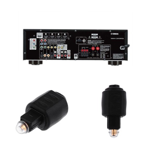 Spdif 3.5mm Optical Mini Jack Plug To Toslink Audio Adapter Female To Male