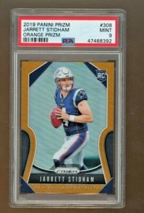 2019 Prizm Stidham Orange Refractor #212/249 PSA 9
