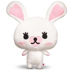 muñeca con orejas de conejo